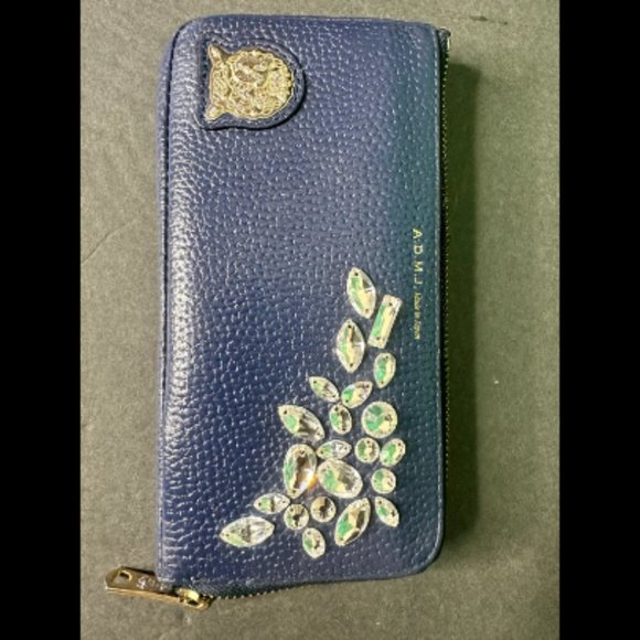ADMJ Long Leather Wallet - Picture 1 of 6